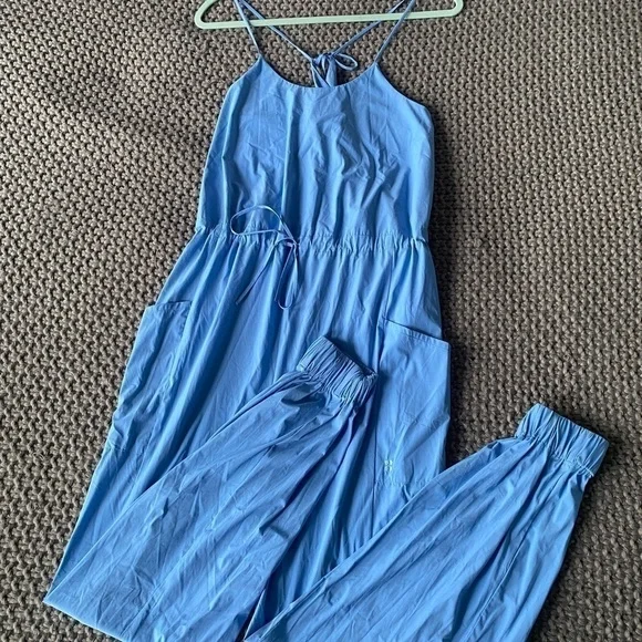 NWT Sweaty Betty Karma Jumpsuit in Regatta Blue - Picture 4 of 6